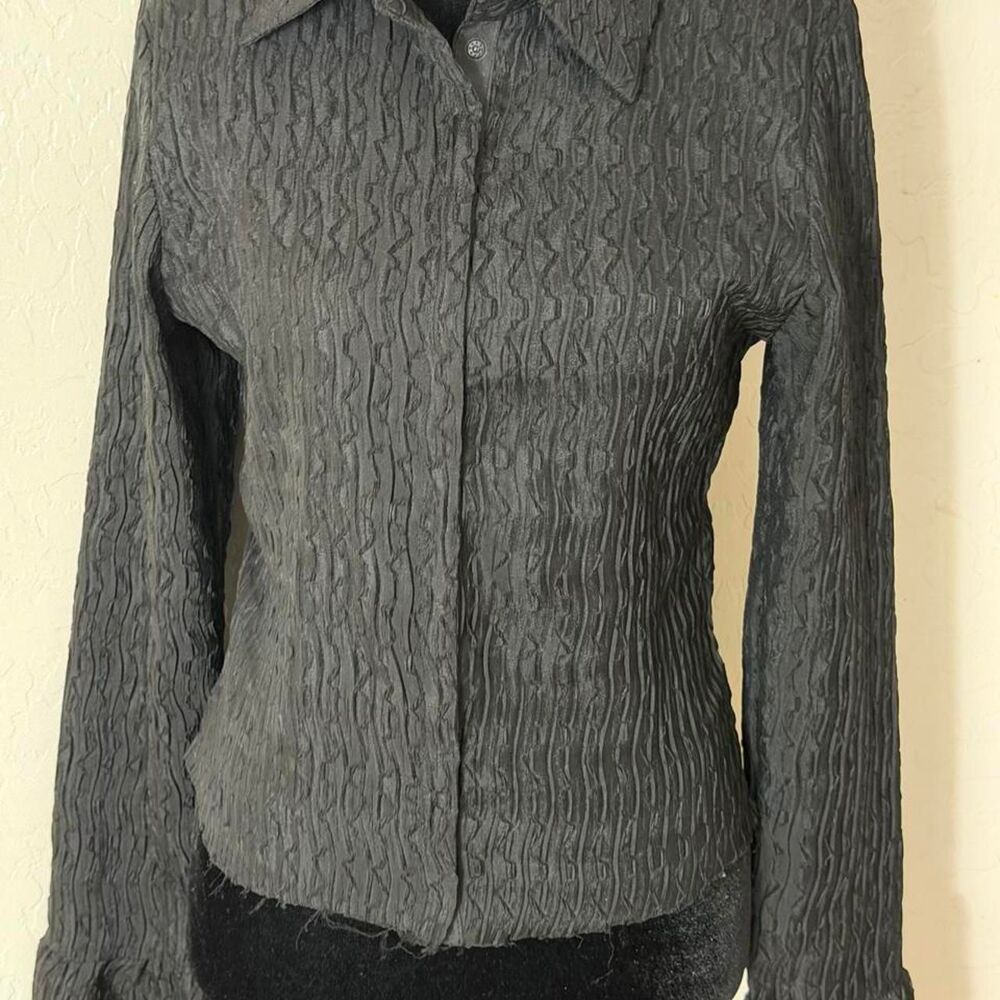 Princess-polly Women's Grey and Black Blouse